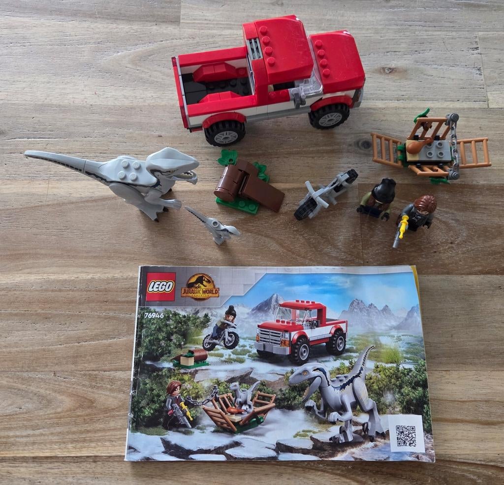 Lego Jurassic world Park 76946 Raptor Velociraptor Dino, Kinderen en Baby's, Speelgoed | Duplo en Lego, Zo goed als nieuw, Lego