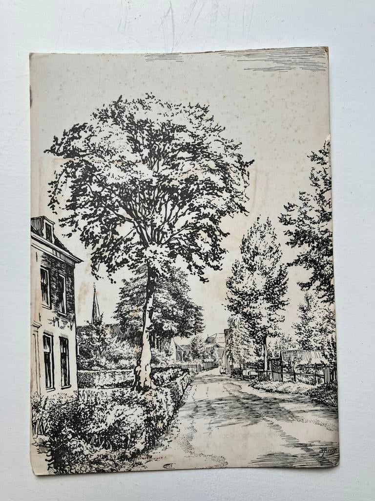 Kaart Ameide, NH gemeente (1), Ophalen of Verzenden, Noord-Holland