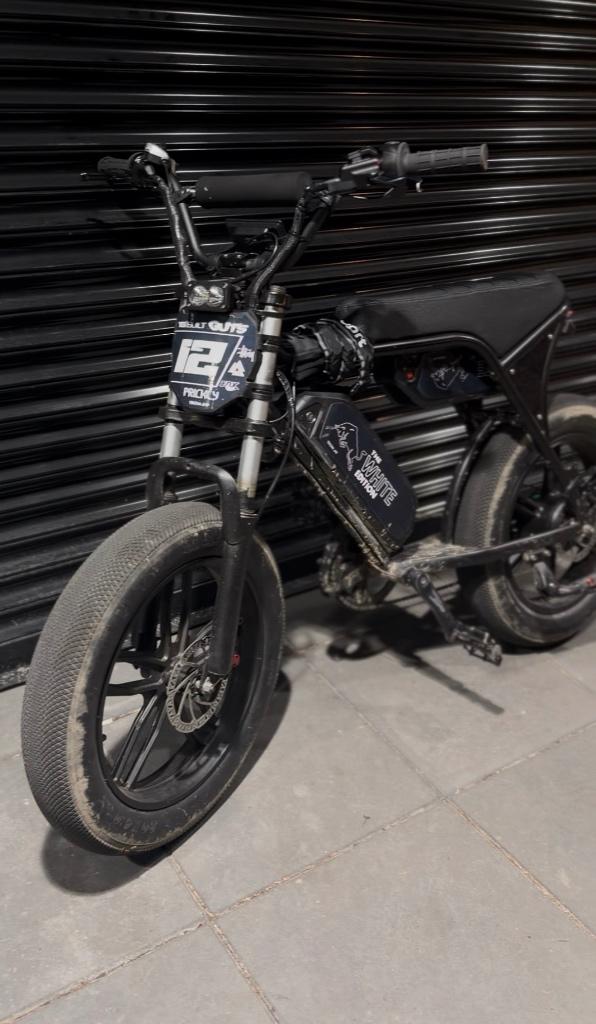 fatbike c80 (opvoerbaar met surron gashendel)750watt motor, Gebruikt, Heren, Overige typen, Aluminium