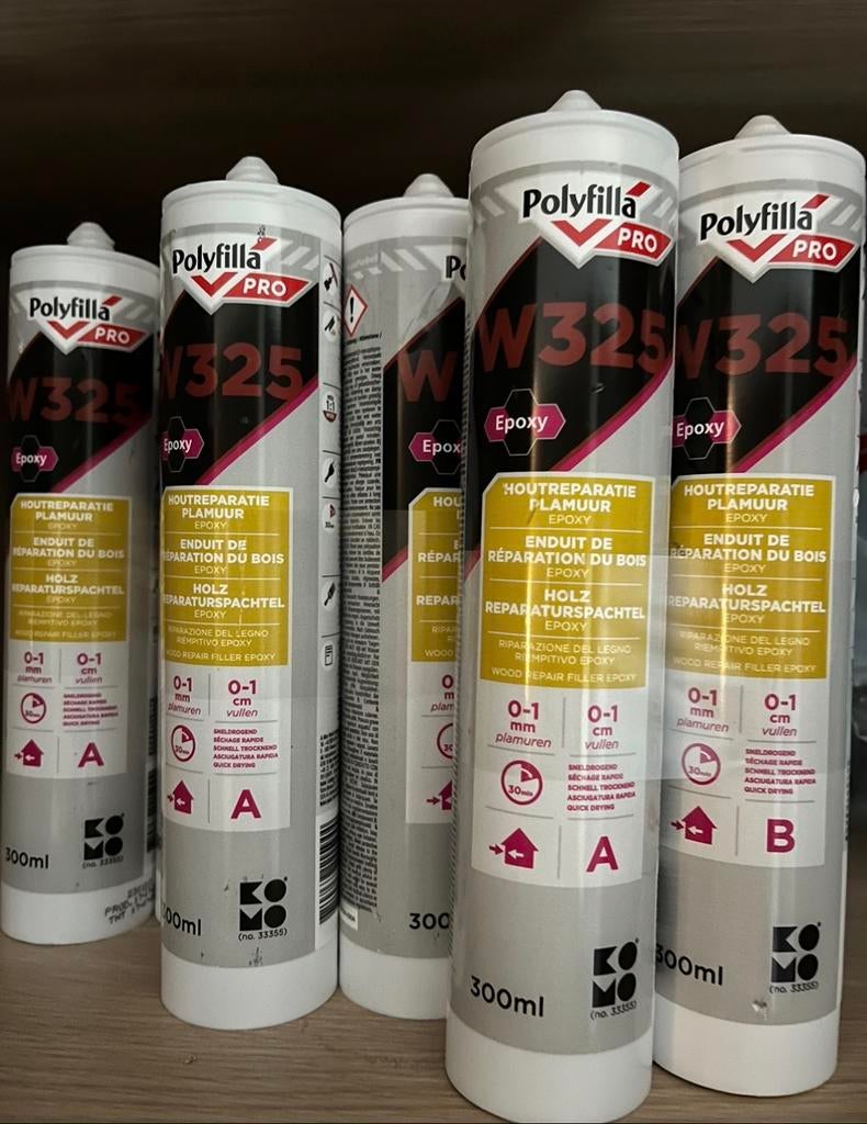 Polyfilla pro w325 , nog 14 stuks., Verzenden, Zo goed als nieuw, Overige typen