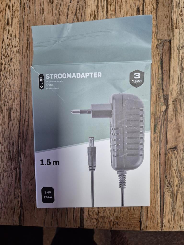 Stroom Adapter, Ophalen of Verzenden, Nieuw