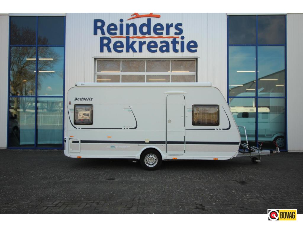 Dethleffs Camper Style 450 DB Mover, Thule 6300,, Caravans en Kamperen, Caravans, Rondzit, Schokbreker, Bedrijf, 1000 - 1250 kg