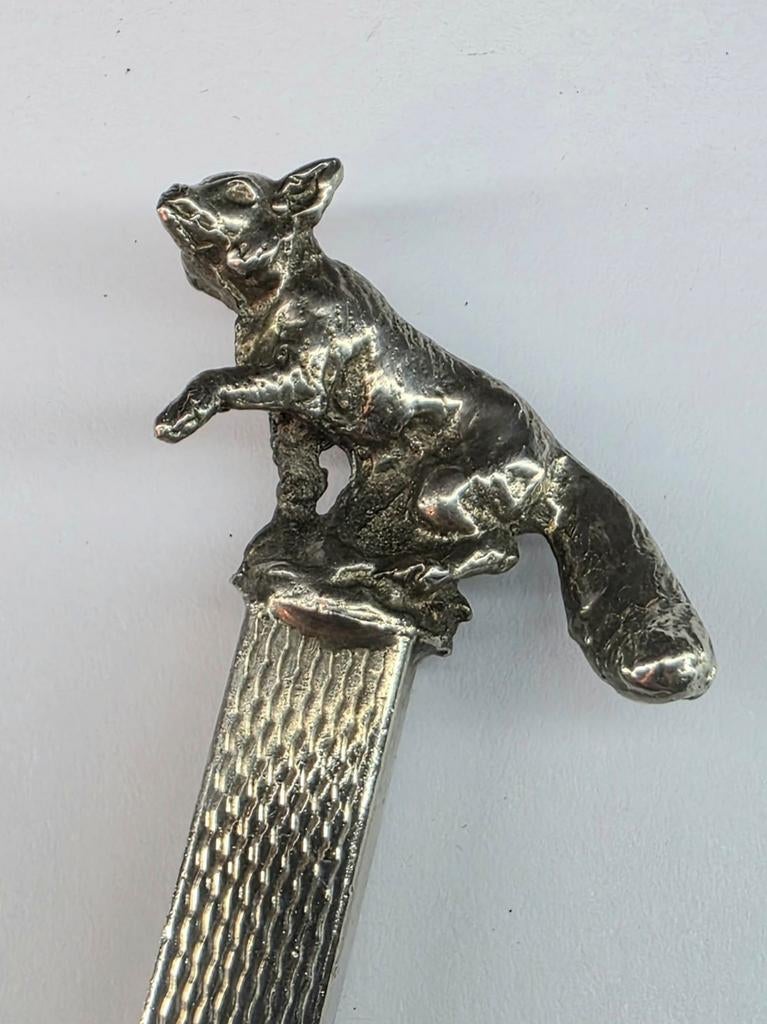 Zilveren Pen met Vos, Verzenden