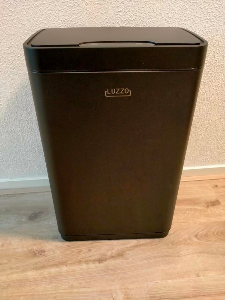 Luzzo Iowa v2 sensor prullenbak 50 liter, 40 liter of meer, Ophalen of Verzenden, Rvs, 50 tot 75 cm