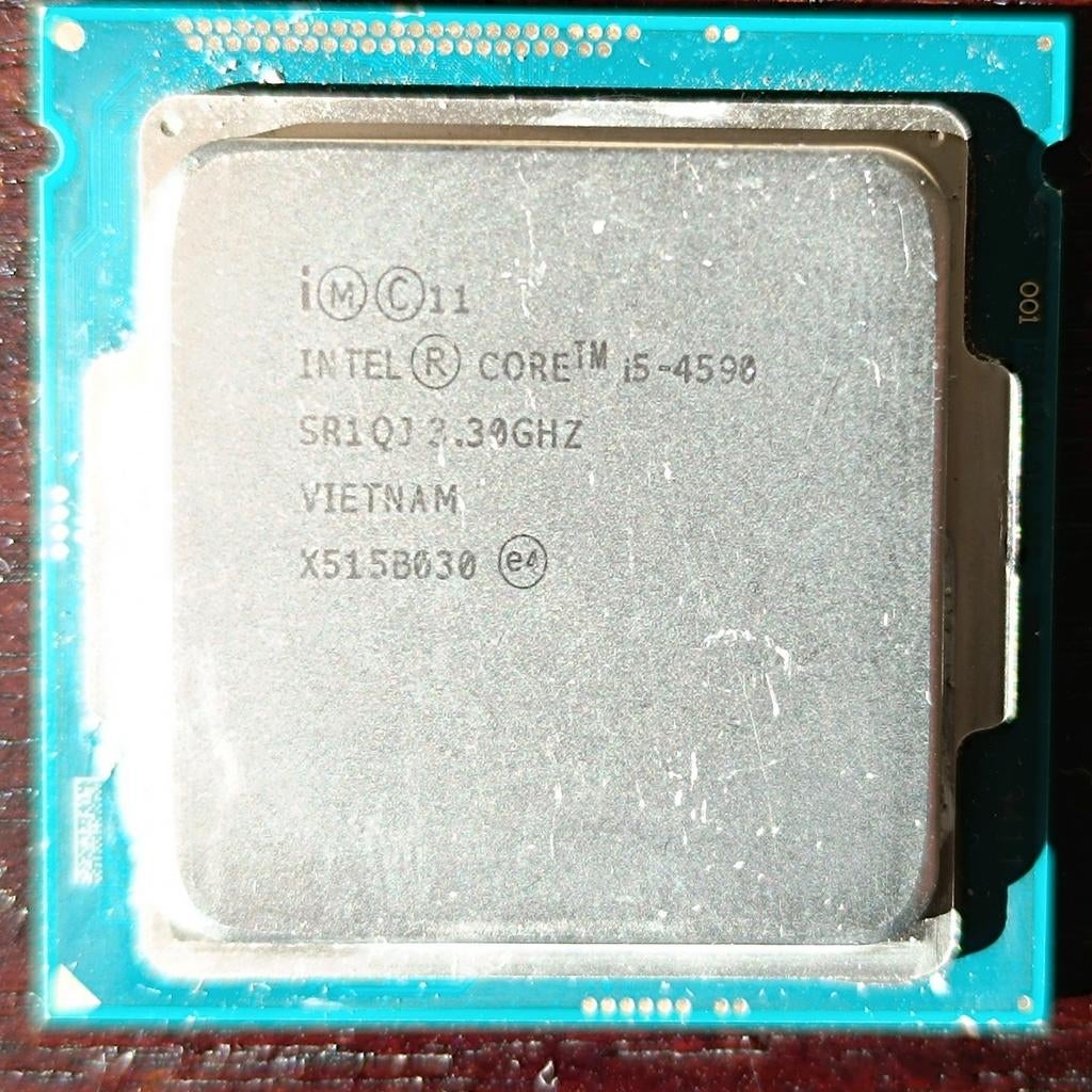 Intel Core i5-4590 CPU, Computers en Software, Processors, Gebruikt, 4-core, 3 tot 4 Ghz, Ophalen of Verzenden