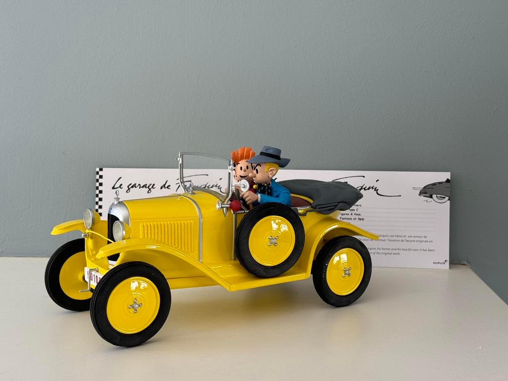 Citroen 5HP: The Franquin Garage - cijfers en jij, Ophalen of Verzenden, Asterix en Obelix, Zo goed als nieuw, Beeldje of Figuurtje