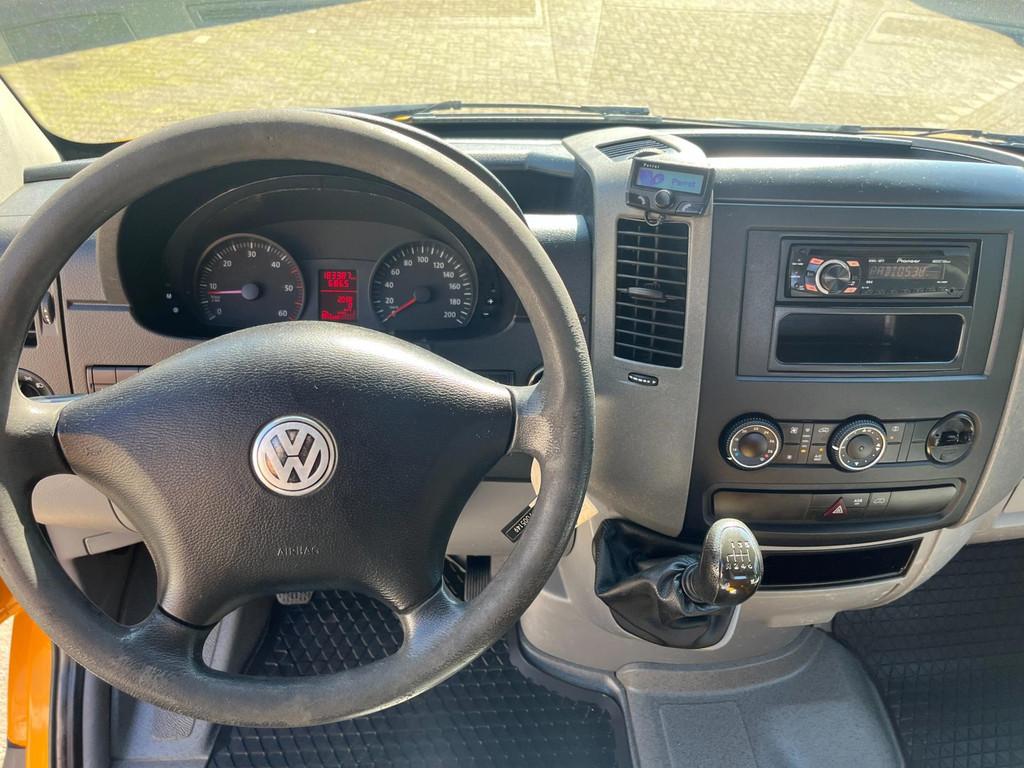 Volkswagen Crafter 32 2.5 TDI L2 open laadbak airco, Auto's, Euro 5, Achterwielaandrijving, Gebruikt, Overige kleuren