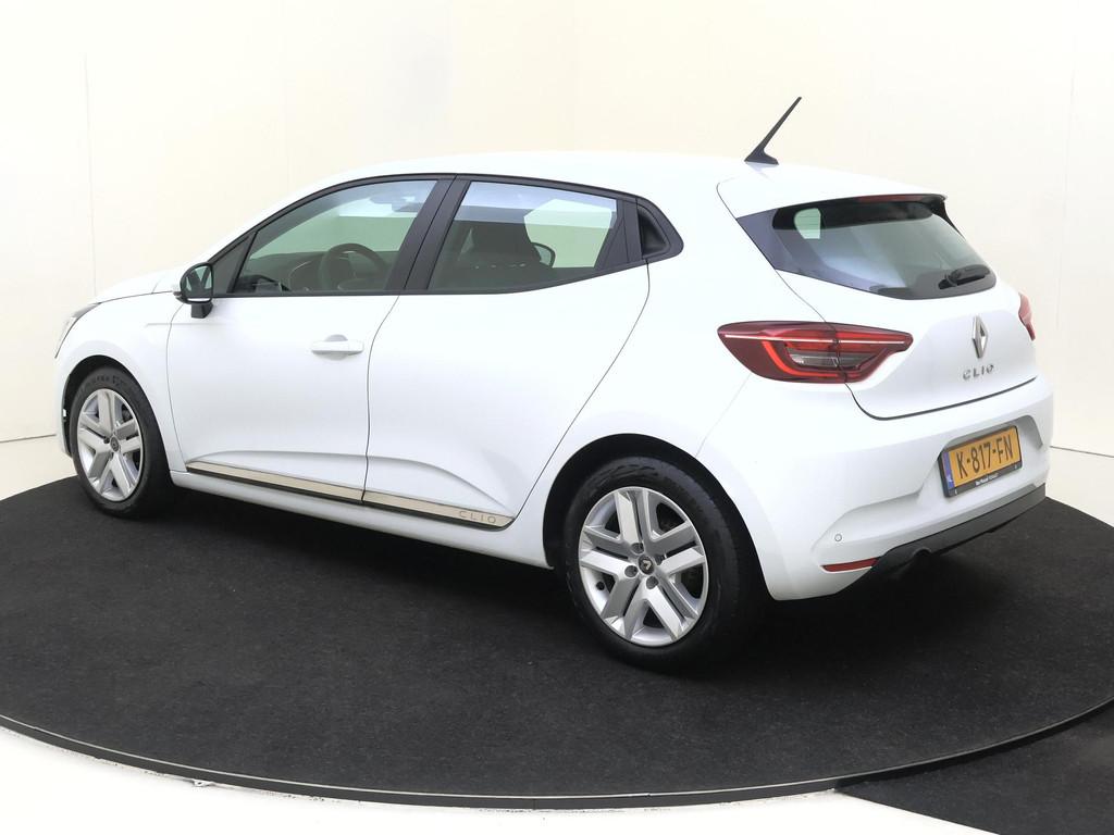 Renault Clio 1.0 TCe Bi-Fuel Zen | Navigatie | Parkeersensor, Auto's, Voorwielaandrijving, Euro 6, Parkeersensor, Wit