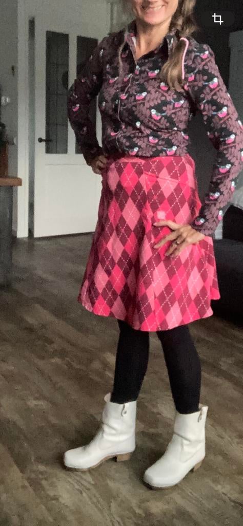 Blutsgeschwister rokje, Kleding | Dames, Ophalen of Verzenden, Zo goed als nieuw, Roze, Maat 36 (S)