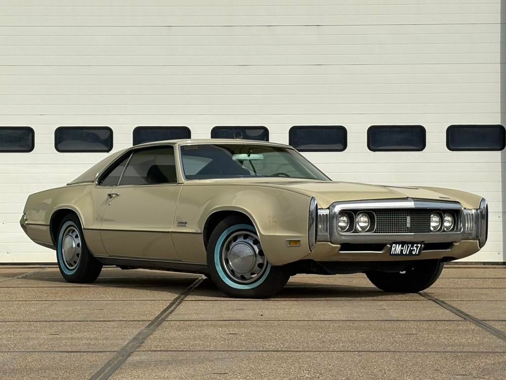 Oldsmobile Toronado | 1970 | 455 V8 | NL kent. |, Auto's, 7500 cc, 8 cilinders, Beige, Leder