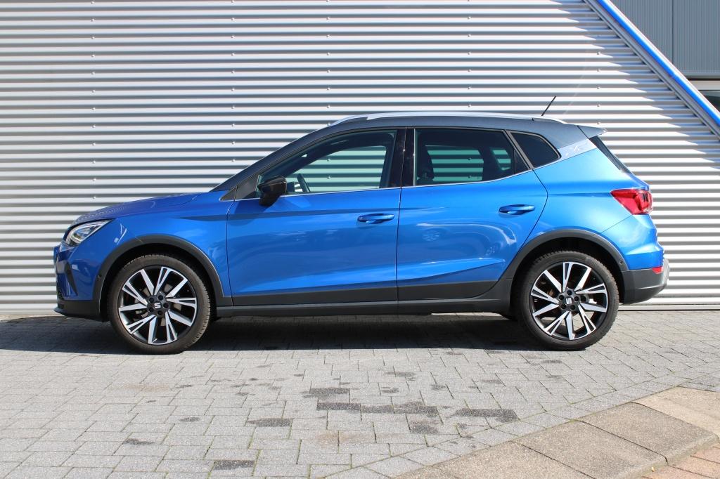 SEAT Arona 1.0 EcoTSI FR Business Automaat | 18 Inch | Navi, 1131 kg, Gebruikt, Blauw, Bedrijf