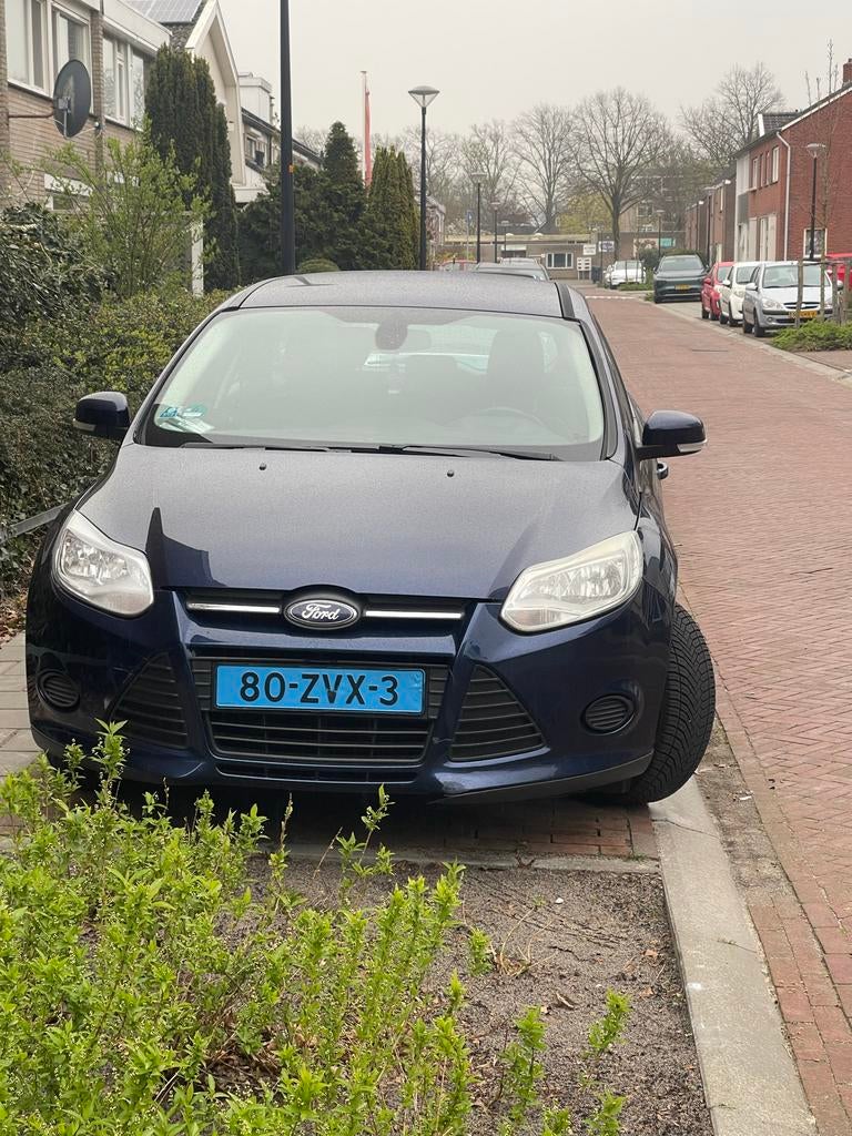 Ford Focus 1.6 Tdci 77KW Wagon 2013 Blauw, Auto's, Ford, 4 cilinders, Blauw, Origineel Nederlands, Stationwagon