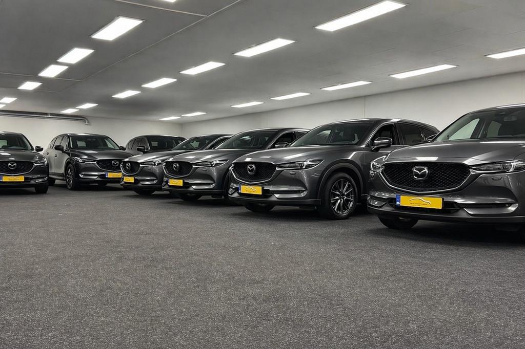 Mazda CX-5 2.5 SkyActiv-G 194 4WD AWD Signature*Trekhaak*Ope, Zwart, 4 cilinders, Leder, Bedrijf