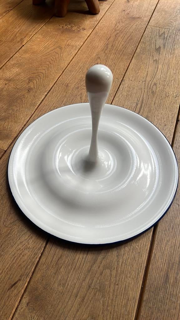 Dutch design fruitschaal Gijs Bakker Royal VKB, Ophalen of Verzenden, Zo goed als nieuw, Rond, Glas