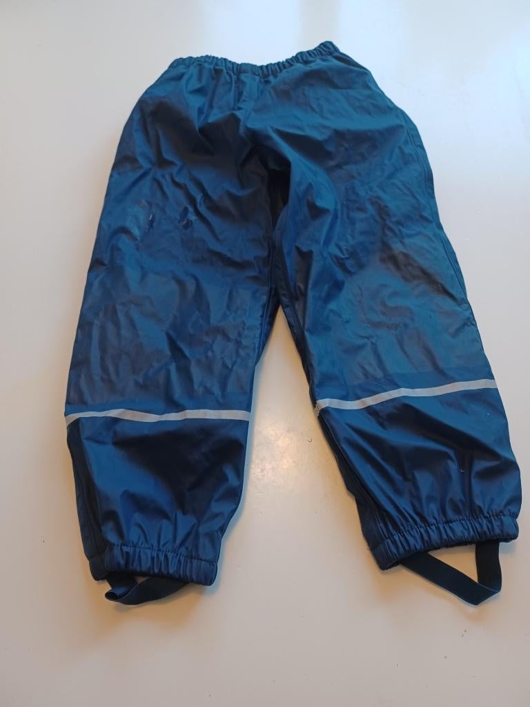 Gevoerde regenbroek maat 122 lengte 70 centimeter, Ophalen of Verzenden, Gebruikt, Regenbroek, Heren