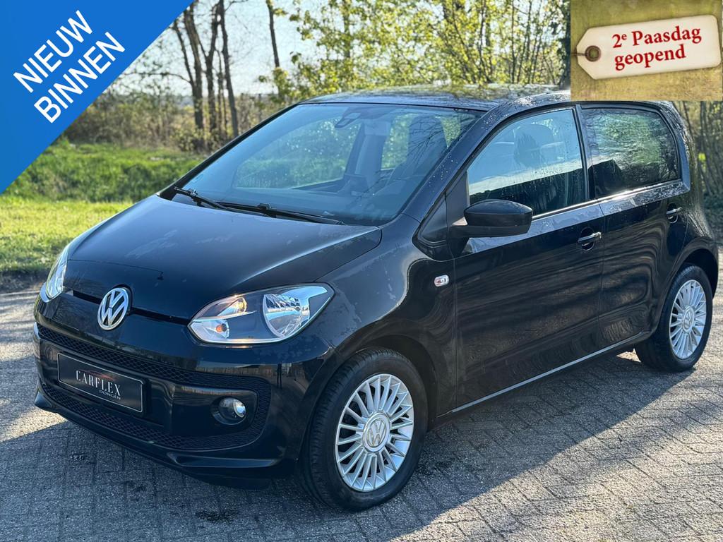 Volkswagen Up! 1.0 high up! Airco/Cruise/NAVI, Auto's, Volkswagen, Voorwielaandrijving, Euro 5, Gebruikt, Up!