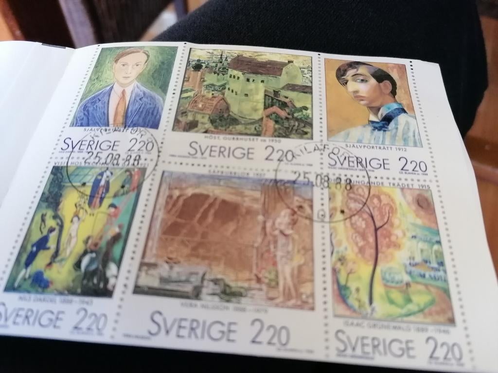 Zweedse Postzegels, Ophalen of Verzenden, Zweden