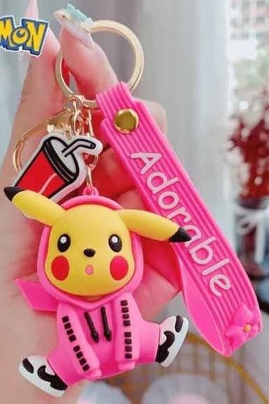 sleutelhanger Pikachu Sweet Rose uit Pokemon - nieuw, Ophalen of Verzenden, Nieuw, Knuffel of Figuurtje