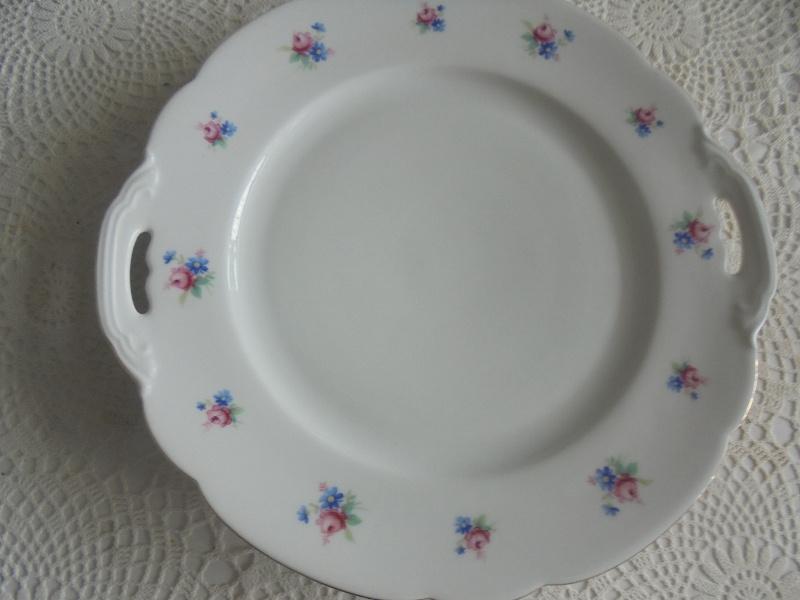 Brocante taartschaal Bavaria Inka, Antiek en Kunst, Antiek | Servies los, Ophalen of Verzenden