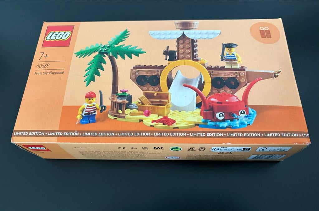 Lego 40589 Piratenschip Speeltuin, Kinderen en Baby's, Speelgoed | Duplo en Lego, Ophalen of Verzenden, Nieuw, Complete set, Lego