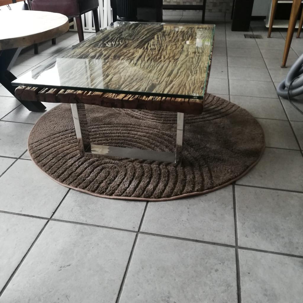 Mooie erik kustets salontafel 110 cm, Huis en Inrichting, Tafels | Salontafels, 100 tot 150 cm, Minder dan 50 cm, Rechthoekig