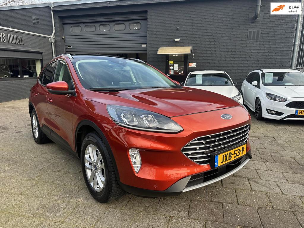 Ford Kuga 1.5 EcoBoost 150pk Titanium|WINTERPACK|NAVI|CAMERA, Voorwielaandrijving, Gebruikt, Zwart, Overige kleuren