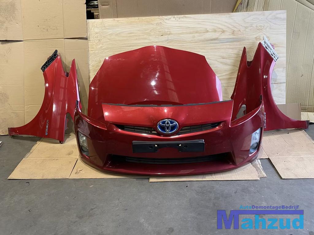 2012 TOYOTA PRIUS Rood voorkop voorfront 2008-2014, Auto-onderdelen, Carrosserie en Plaatwerk, Info@toyota.co.jp, Gebruikt, Voor
