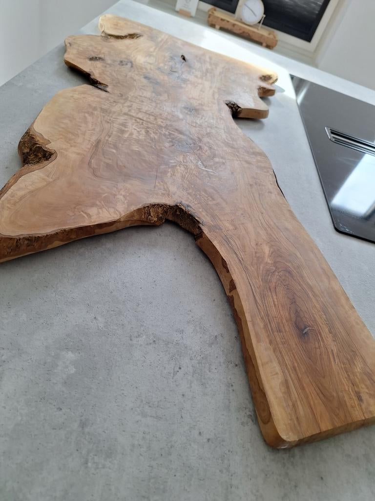 Prachtige mangohouten plank, Ophalen of Verzenden, Zo goed als nieuw