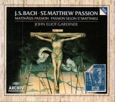 Bach: Matthäus-Passion  / Gardiner -3cds, Boxset, Ophalen of Verzenden, Zo goed als nieuw, Barok
