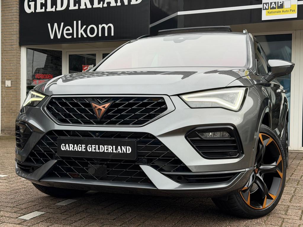 CUPRA Ateca 300PK | Pano | Acc | Virtual | Matrix | Leder/Al, Automaat, 15 km/l, Zwart, 4 cilinders