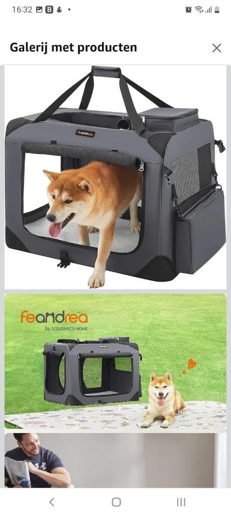 transsportbox pet Feandrea pdc7ogy, Ophalen of Verzenden, Nieuw