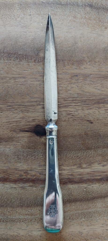Verzilverde Briefopener Zwaard - Kiki Zilver