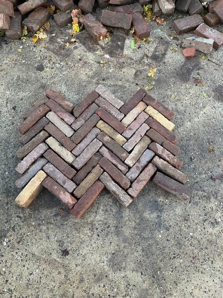 Oud gebakken waatljes, Ophalen, Gebruikt, Keramiek, Klinkers