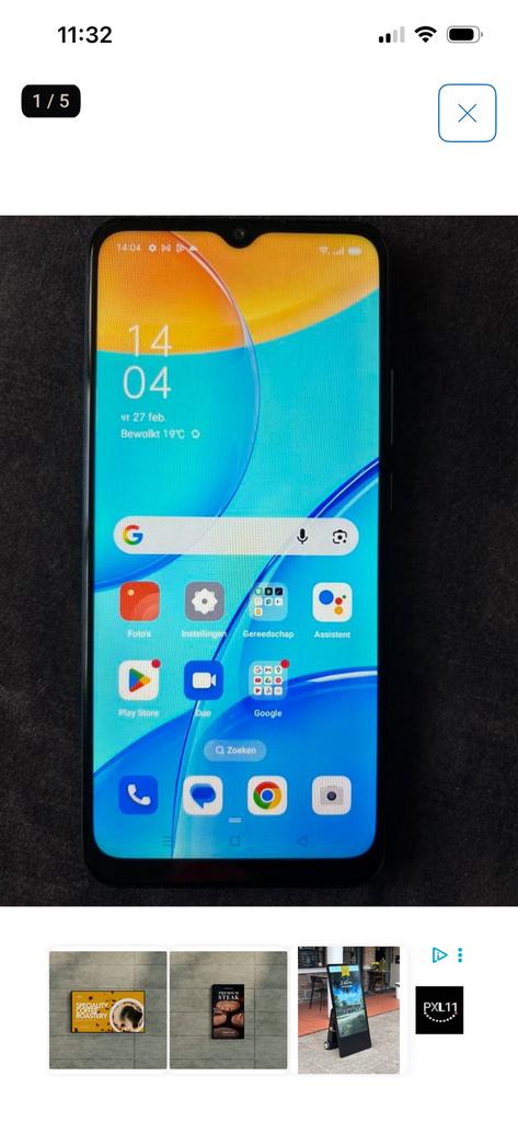 Oppo a15, Gebruikt, Overige modellen, Ophalen of Verzenden, Zonder abonnement