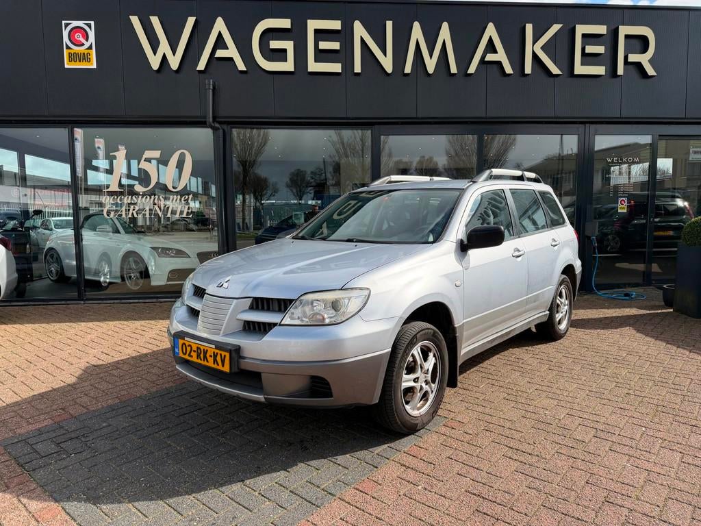 Mitsubishi Outlander 2.0 Invite Airco|Elektrische pak!, Auto's, Mitsubishi, Bedrijf, Te koop, Outlander, ABS, Airbags, Airconditioning
