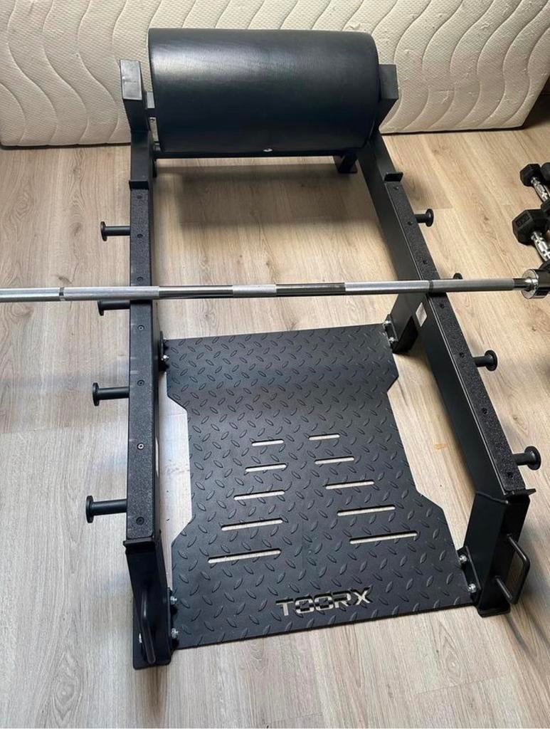 Hiptrust Toorx zwaar model. Met barbell, Ophalen, Zo goed als nieuw, Benen, Overige typen