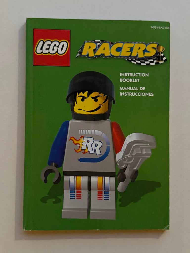 Lego Racers Instructieboekje - NUS-NLPG-EUR, Gebruikt, 1 speler, Racen en Vliegen, Ophalen of Verzenden