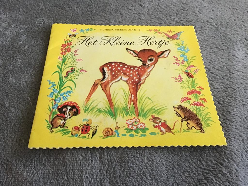 Nutricia boekje het kleine hertje, vintage, Boeken, Ophalen of Verzenden, Zo goed als nieuw, Prentenboek