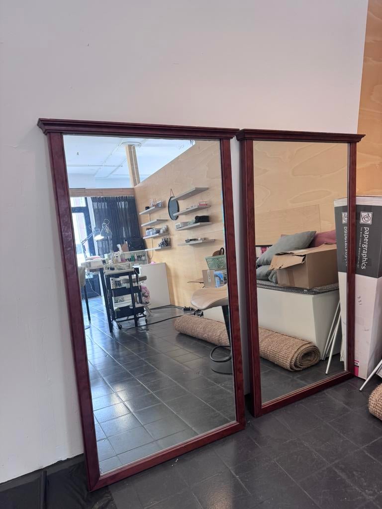 Spiegels & kaptafel (1x verkocht ), Ophalen of Verzenden, Zo goed als nieuw