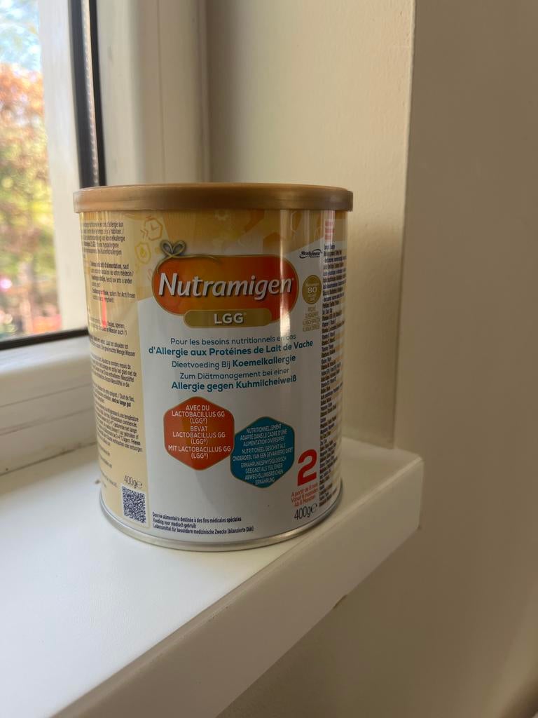 10 blikken Nutramigen LGG 2, Ophalen of Verzenden, Nieuw, Overige typen