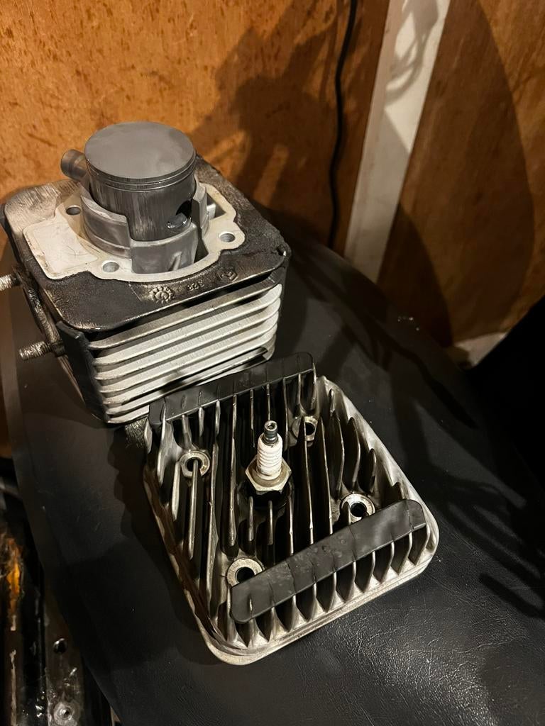 Skipper 125cc ac cillinder, Ophalen