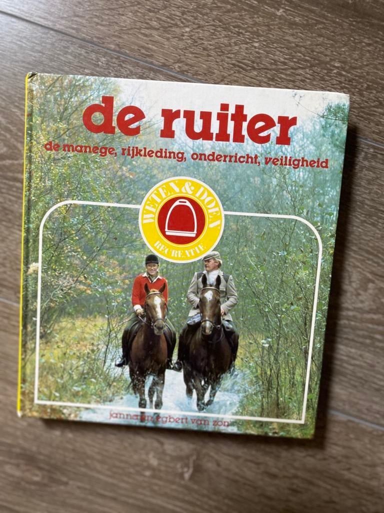 De Ruiter - Paardensport Boek paarden., Boeken, Ophalen of Verzenden, Zo goed als nieuw, Overige onderwerpen, Jannemien Eggbert van Zon
