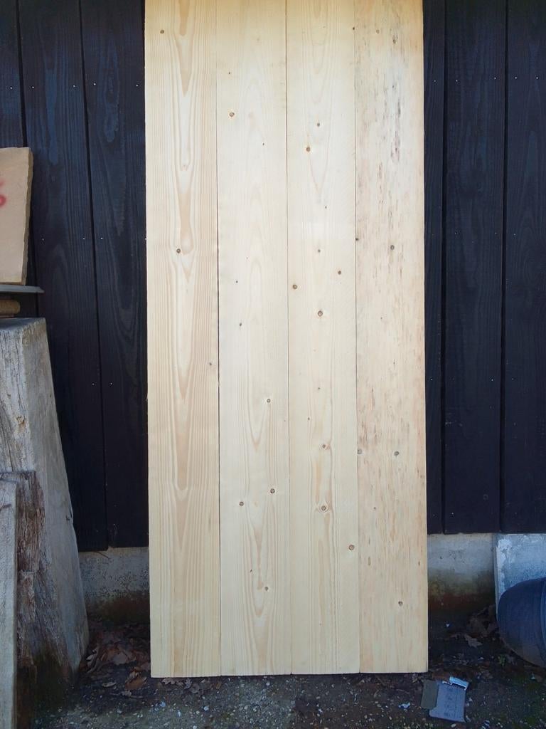 Mooie steigerhouten tuin poort of schuur deur, Ophalen, Nieuw, Hout, Draaipoort