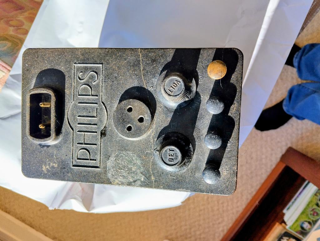 Philips Plaatspanningapparaat 372, Ophalen of Verzenden, Gebruikt