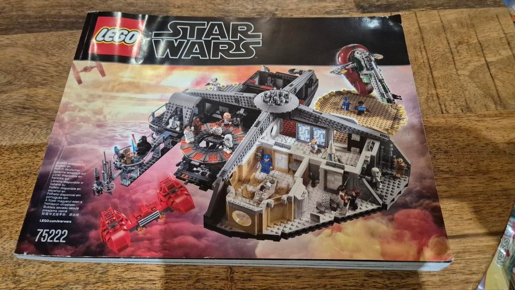 Instructie Lego Star Wars 75222 - betrayal at Cloud City, Ophalen of Verzenden, Zo goed als nieuw
