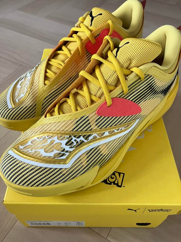 Puma pokémon all-pro nitro. Pikachu edition. Maat 44,5 nieuw, Ophalen of Verzenden, Nieuw, Overige kleuren, Sportschoenen