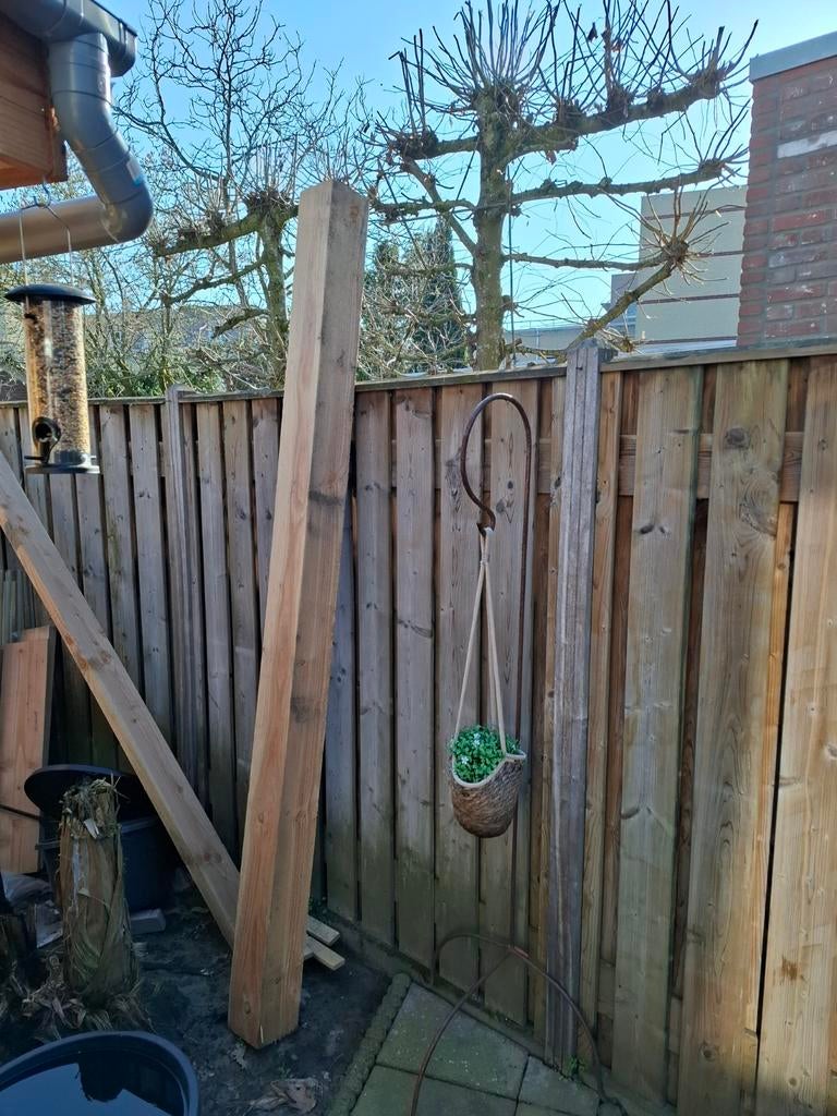 Houten Veranda/Overkapping voor Tuin of Terras, Ophalen of Verzenden, Gebruikt, Veranda