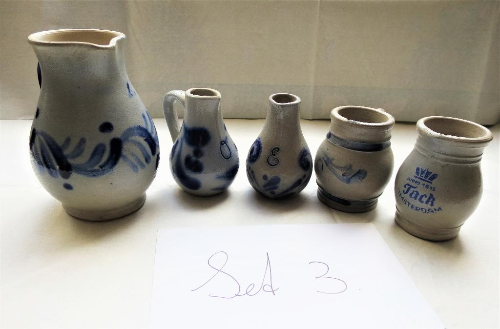 (Set 3) Diverse Snuisterijen Keuls Aardewerk, Ophalen, Zo goed als nieuw