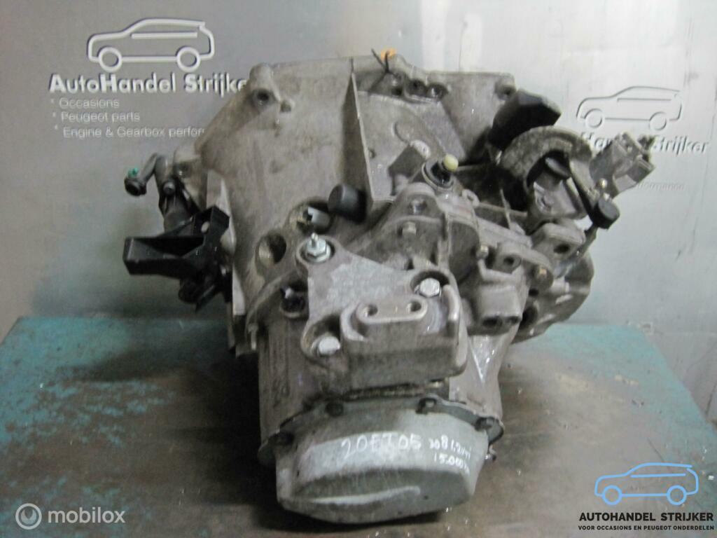 Zgan 5-versnellingsbak 20et05 Peugeot 308 1.2 Vti 16000 km!, Auto-onderdelen, Gebruikt, Ophalen of Verzenden, Peugeot, Peugeot