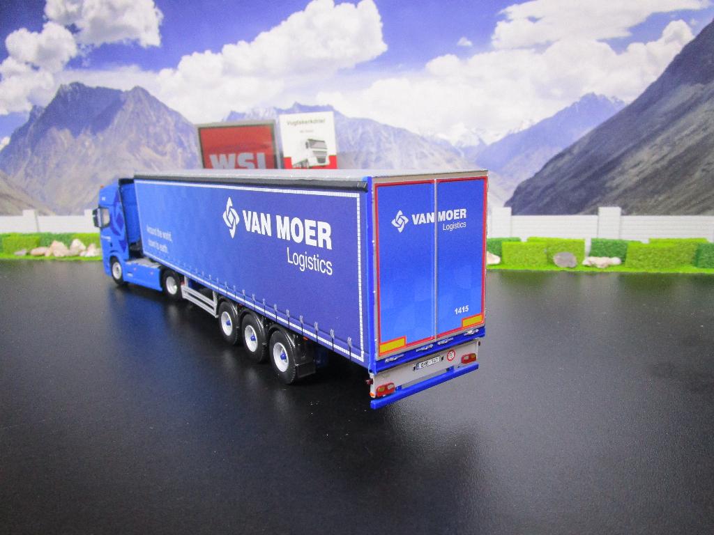 Wsi 01-3834 Van Moer Logistics , Scania R Highline CR20H, Ophalen, Nieuw, Bus of Vrachtwagen, Wsi
